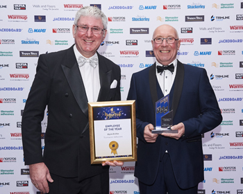 TTA Awards 2019 - Employee of the Year Award - L to R John Steel, Glynn Griffin